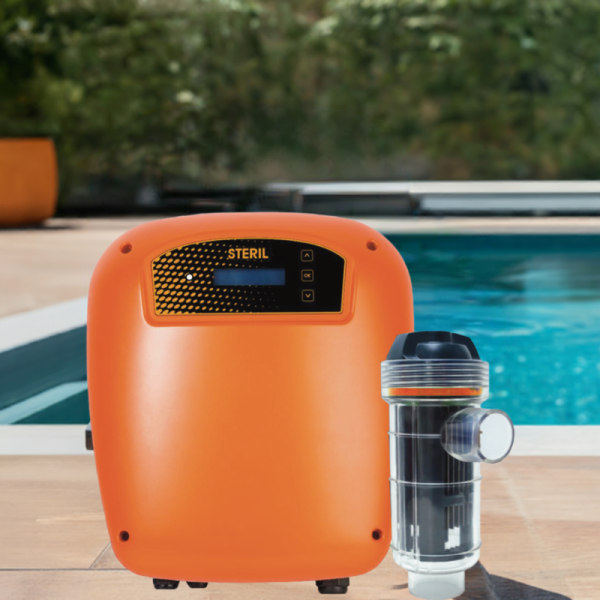 Impianto Elettrolisi Piscina STERIL S sterilizzatore a sale per piscine fino a 200 m³