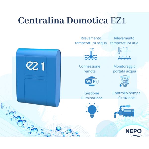Domotica piscina universale EZ1 by EZPool