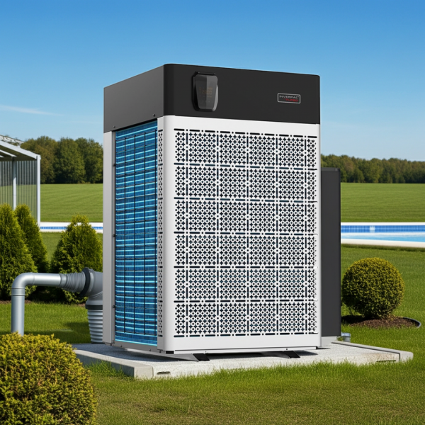 Pompa di calore per piscina INVERPAC TURBO verticale by ALSAVO