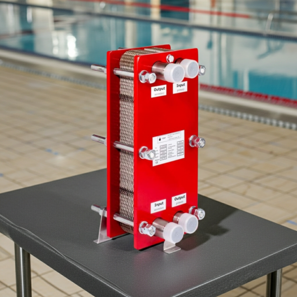 Scambiatore di Calore per Piscina a Piastre in TITANIO