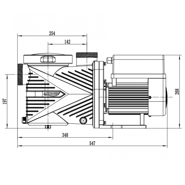 Pompa di filtrazione per piscina a velocità variabile AQUAGEM InverSmart
