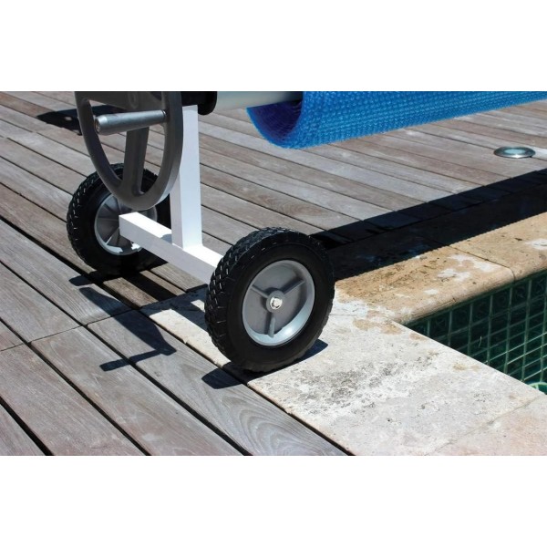 Rullo Avvolgitore Telo Piscina BASIC per piscine interrate da 5,00 m di larghezza