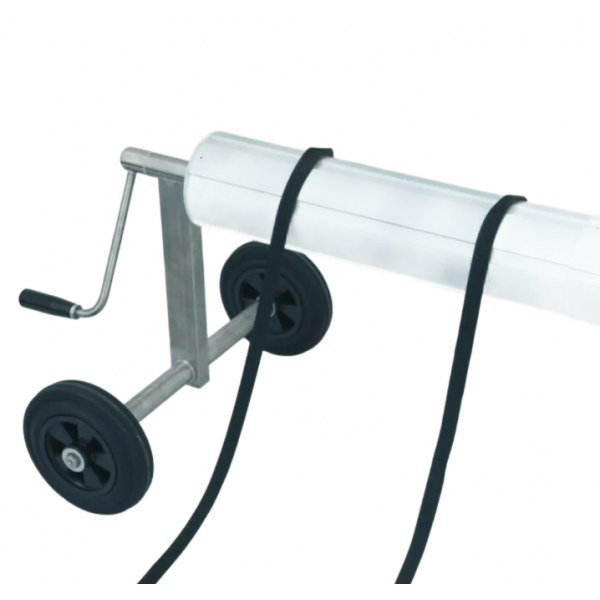 Rullo Avvolgitore Telo Piscina DELUXE Premium per piscine interrate da 7,50 m di larghezza