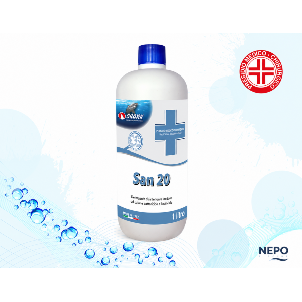 Disinfettante SAN20 Concentrato per vascha lava piedi