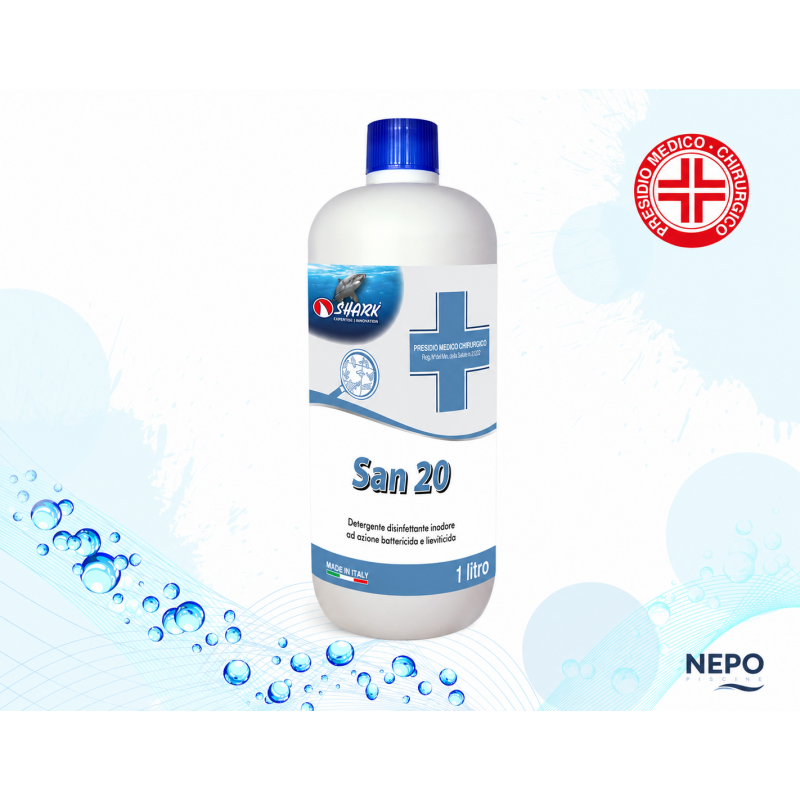Disinfettante SAN20 Concentrato per vascha lava piedi