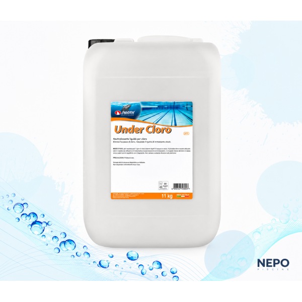 Neutralizzante di Cloro liquido UNDER CLORO per piscine