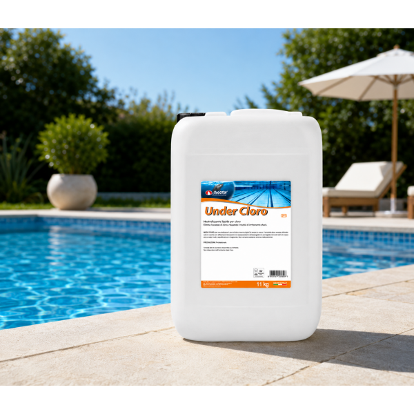 Neutralizzante di Cloro liquido UNDER CLORO per piscine