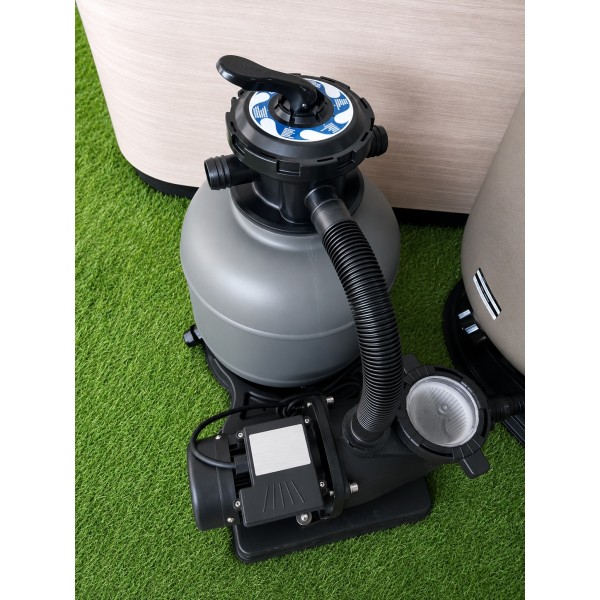 Filtro a sabbia piscina EASY 30 con pompa e valvola 6 vie