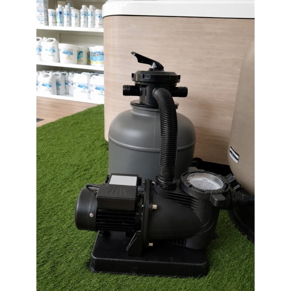Filtro a sabbia piscina EASY 30 con pompa e valvola 6 vie
