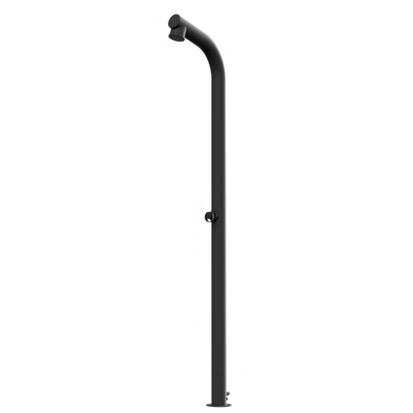 Doccia Solare NADI AMA Luxury Shower in Acciaio Inox Antracite – 15 Litri