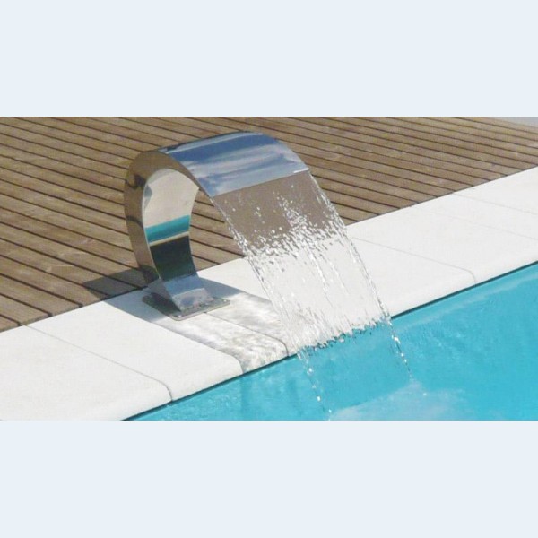 Cascata Piscina Mini BALI inox 316 lucida