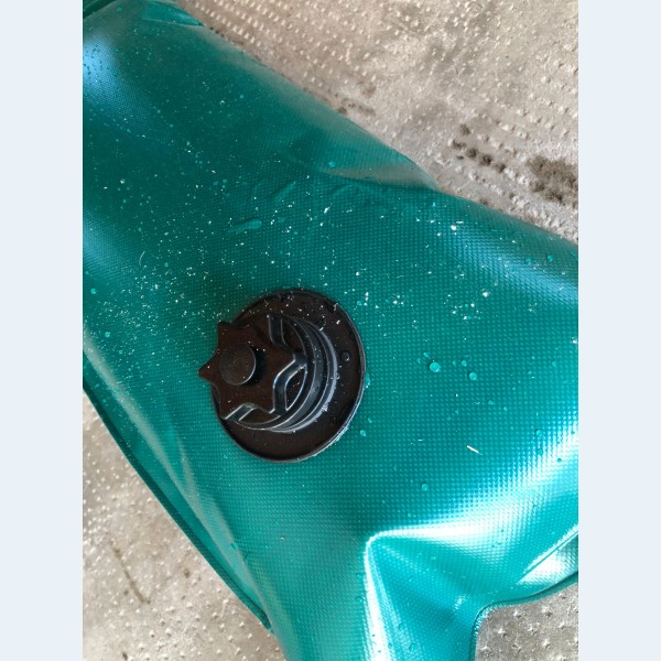 Salsicciotti per Piscina Tubolare VERDE in Pvc Armato 650 gr/m² con tappo a vite