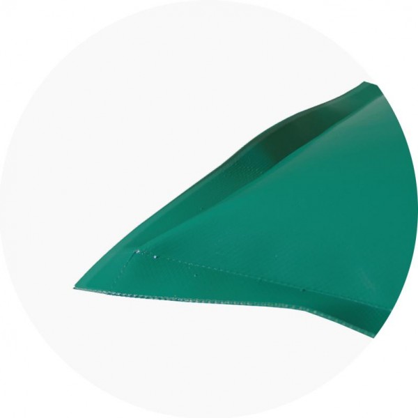 Salsicciotti per Piscina Tubolare VERDE in Pvc Armato 650 gr/m² con tappo a vite