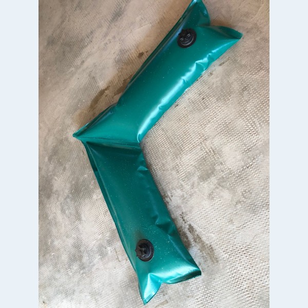 Salsicciotti per Piscina Tubolare VERDE in Pvc Armato 650 gr/m² con tappo a vite