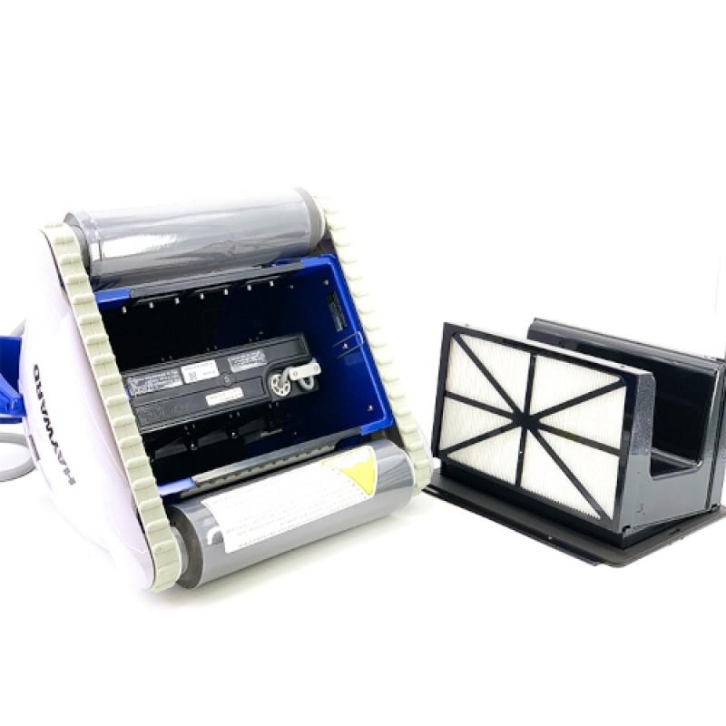 Robot nettoyeur électronique de piscine creusée SharkVac de Hayward