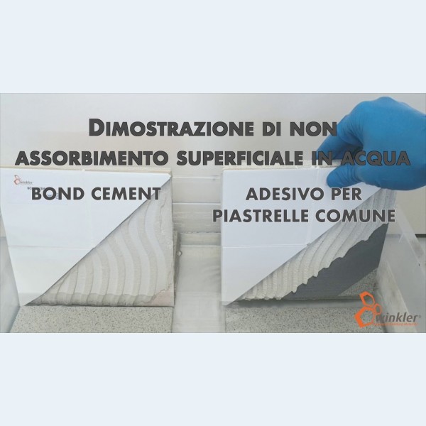 Impermeabilizzante Piscina Adesivo Cementizio per Ceramica BOND CEMENT by Winkler