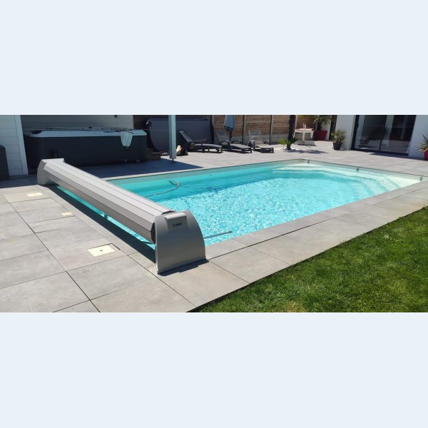 Copertura Piscina Tapparella EVODECK EC per Piscine Rettangolari