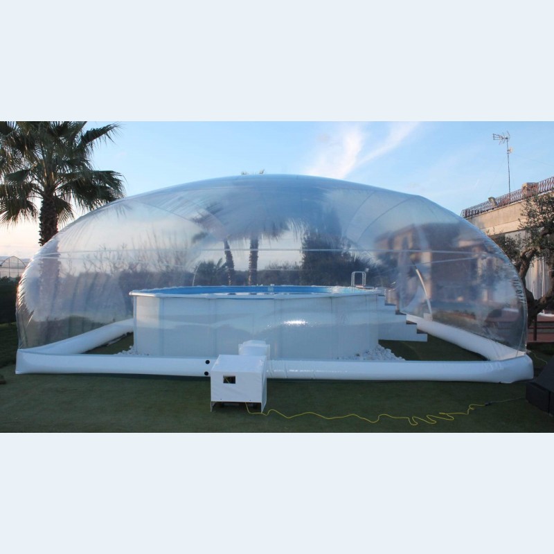 Copertura Gonfiabile Per Spa Quadrata - 128 Cm, 2 Maniglie, PVC Isolante