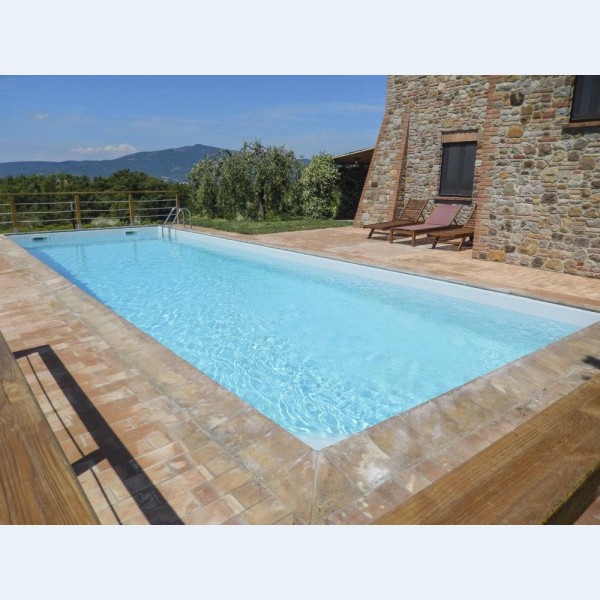 Piscina Interrata Rettangolare in Casseri NEPOBLOCK 8x4mt