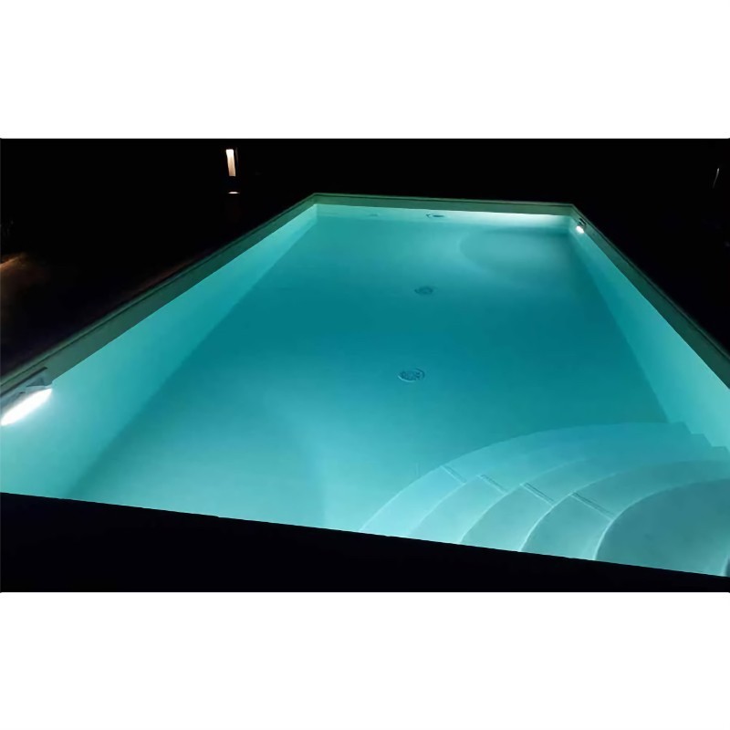 Skimmer Piscina con LED a bocca svasata