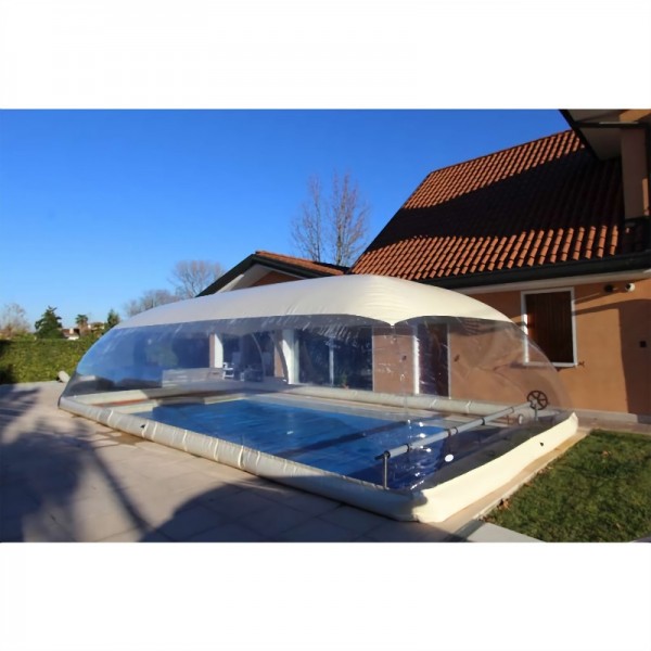 Copertura Gonfiabile per Piscina CRISTALBALL WHT - Prezzo al mq