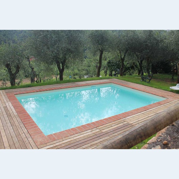 Piscina Interrata Rettangolare in Casseri NEPOBLOCK 6x3mt