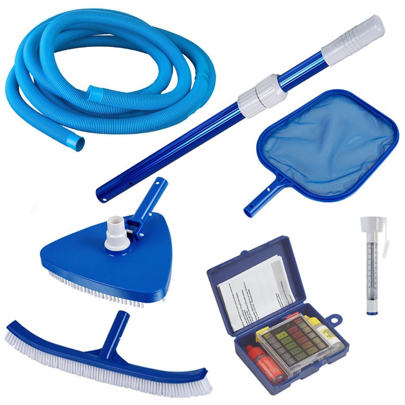 Kit pulizia piscine manuale completo