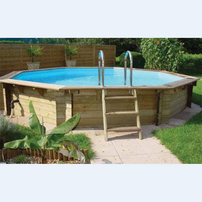 Piscina fuori terra in legno ottagonale HAWAII Piscina fuori terra in legno ottagonale HAWAII