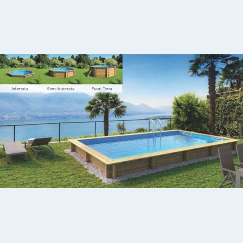 Cuscino Ad Aria Per Piscina Fuori Terra Tyenaza | Spessore 0,4 Mm PVC | Dimensioni 1,2 X 2,4 M | Per Protezione Invernale Da Ghiaccio E Detriti