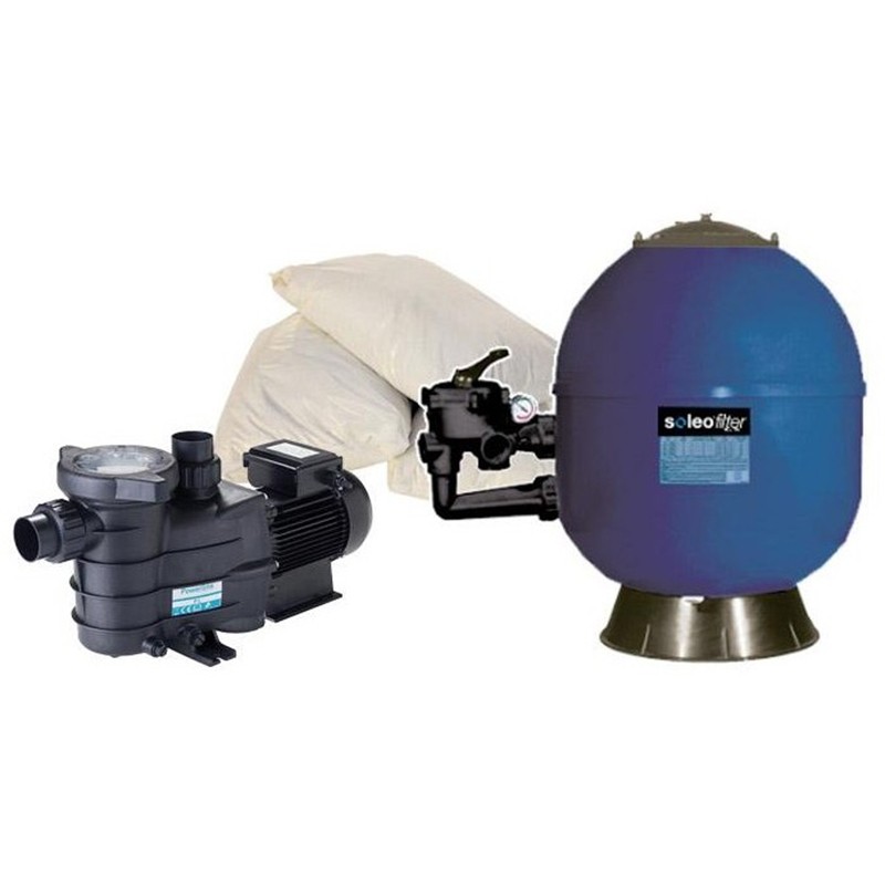 Kit Filtro Sabbia Piscina - Optionals NATURALIS Kit Filtro Sabbia Piscina - Optionals NATURALIS