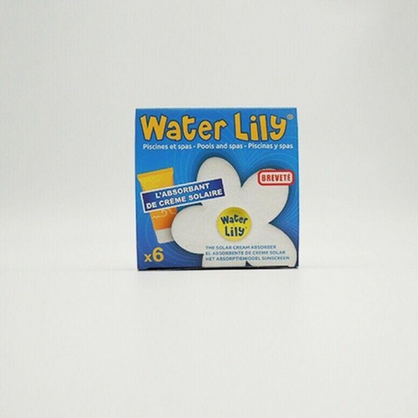 WATER LILY Spugna assorbente di impurità grasse - scatola da 6 pezzi