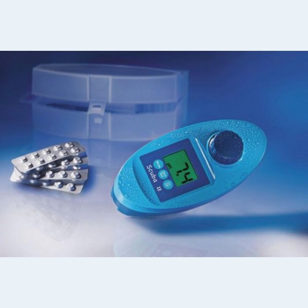 KIT Fotometro Piscina Scuba II per misurare cloro e pH ed alcalinità