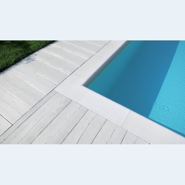 Pavimento Piscina effetto LEGNO by AUTENTIKA