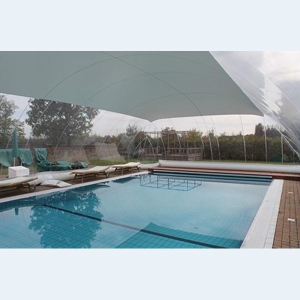 Copertura Gonfiabile per Piscina CRISTALBALL WHT - Prezzo al mq