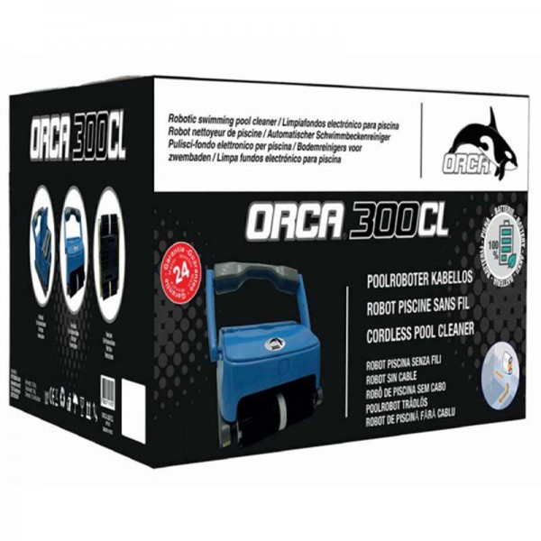 Robot piscina a batteria ORCA 300CL