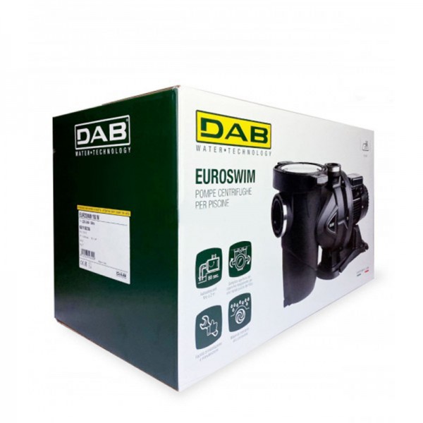 Pompa per Piscina filtrazione DAB mod. EUROSWIM - da 0.50 a 3 HP