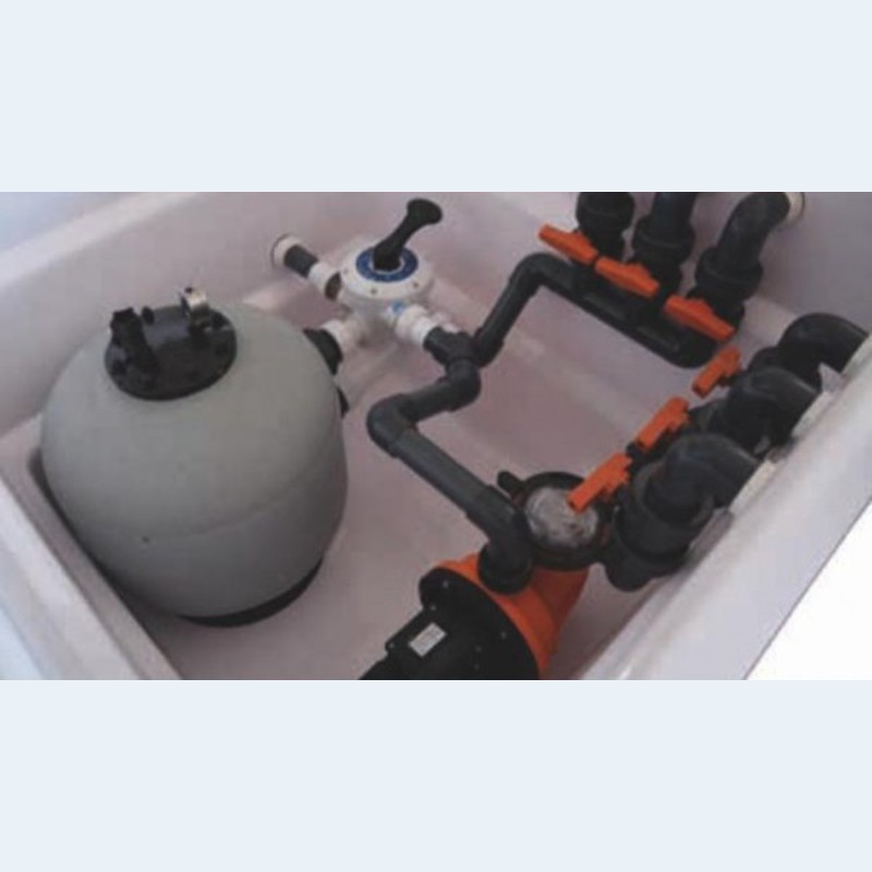 POZZETTO drenaggio cassetta acqua piovana corte 110 DN 110 HT GK TUBO NUOVO