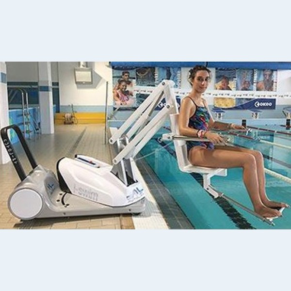 Sollevatore per Disabili da Piscina I-SWIM con ruote