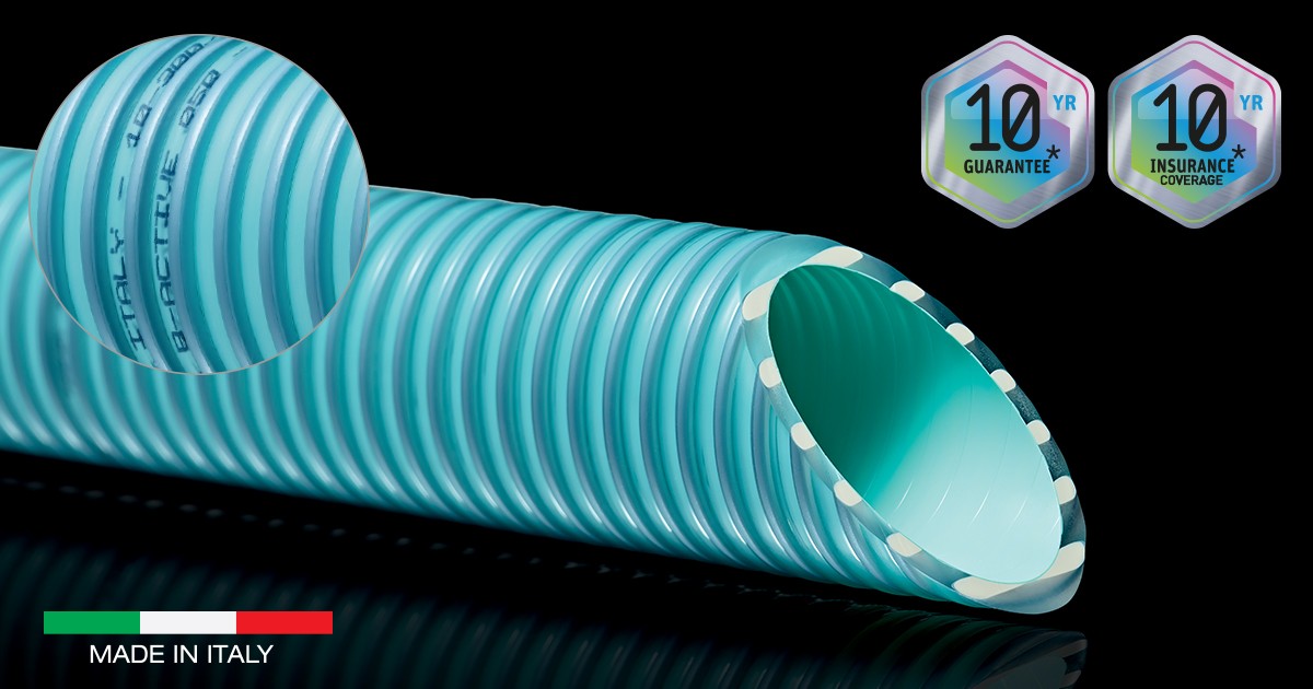sourcing map Tubo flessibile in PVC trasparente da 3/8 ID 1/2