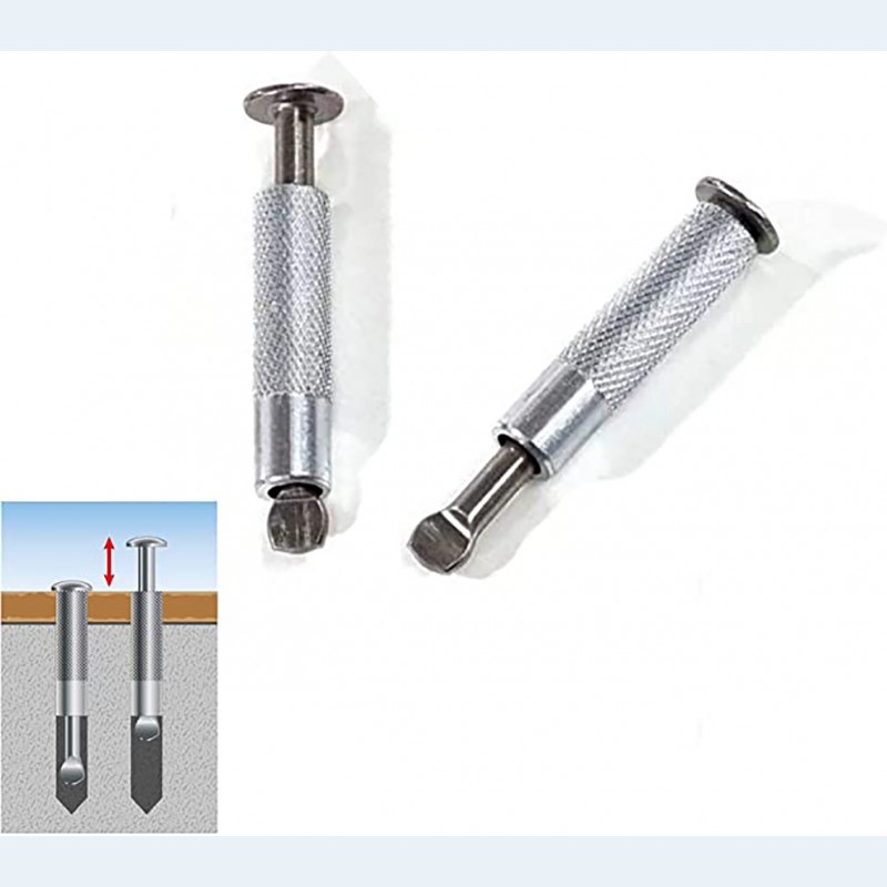 INTERNATIONAL COVER POOL Viti Di Ancoraggio Scambottabili ø10 Per Telone Piscina Kit 11 Pz - Foto 7