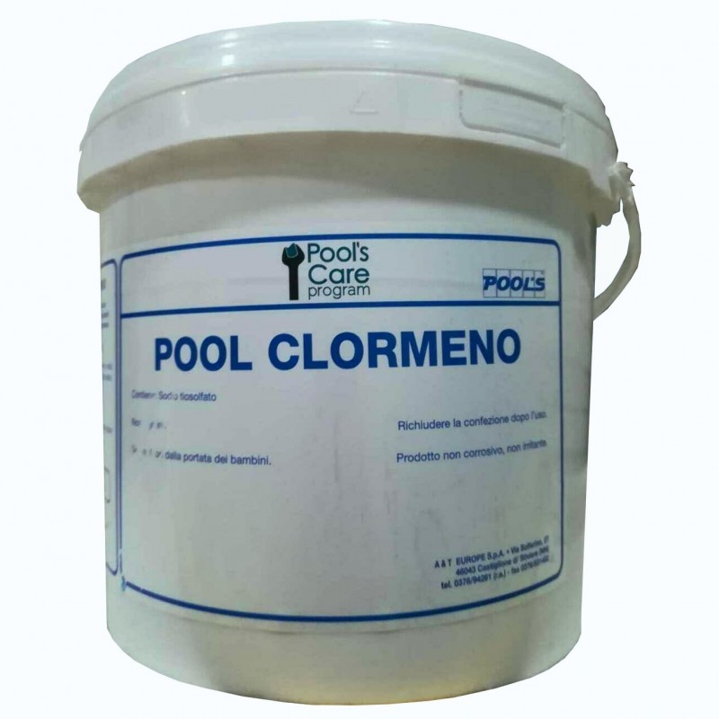 Neutralizzatore di cloro granulare POOL CLORMENO per piscine