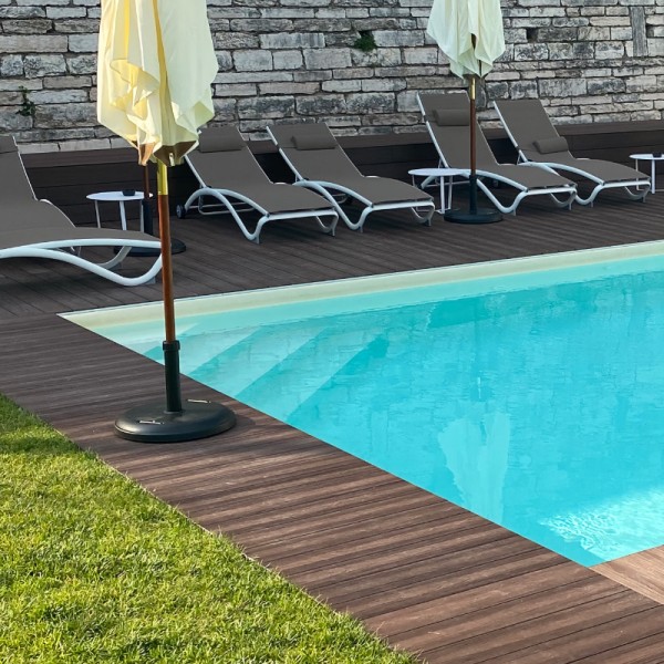 Listone WPC Decking Cover UP Brown