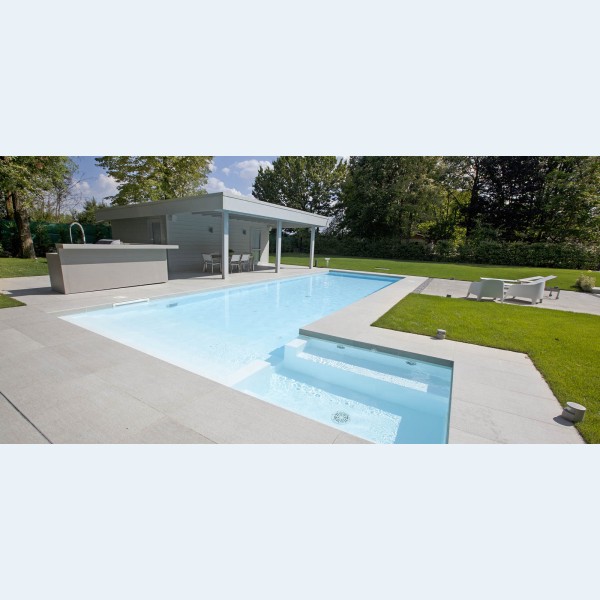 Liner Piscina ELBTAL in PVC ANTISDRUCCIOLO h 1,65x10 m - 16,5 m²