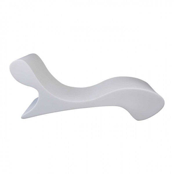 Lettino prendisole CHAISE LONGUE in polietilene ANDROMEDA lato destro