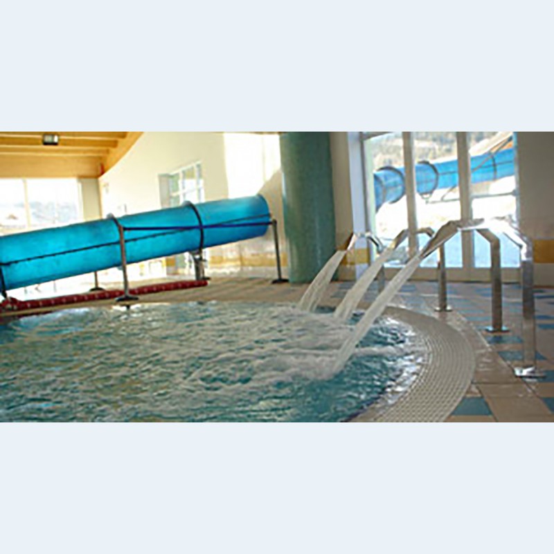 Fontana A Cascata Per Piscina E Laghetto In Acciaio Inox 304, 19x10x5 Cm, Lucidatura A Specchio, Facile Installazione - 2
