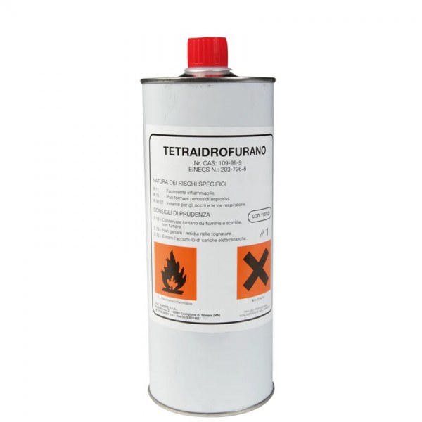Solvente THF tetraidrofurano - 1 litro