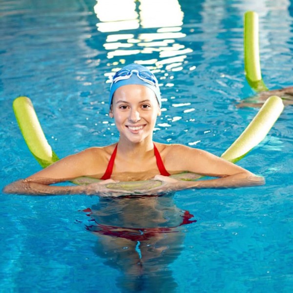 Tubo galleggiante NOODLE-Piscina Fitness | giallo