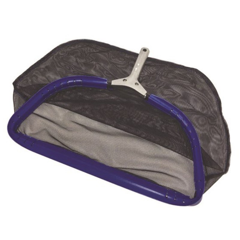 well2wellness® Guadino per piscina Profi 2, con telaio in alluminio bianco e manico in alluminio