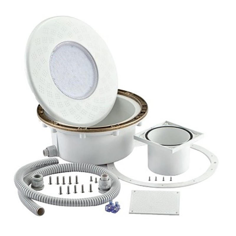 Applique ALMA A Veletta In Gesso Bianco Verniciabile 25x10x19cm