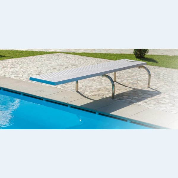 Trampolino Piscina modello Rana completo di ancoraggi